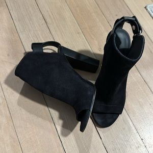 MOVING SALE - VINCE SUEDE HEEL BOOTIE